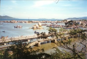 Nha Trang vue de Po Nagar (Khanh Hoa)