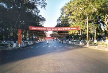 avenue Le Duan (quartier Ben Nghe, 1er arrondissement, Ho Chi Minh ville)