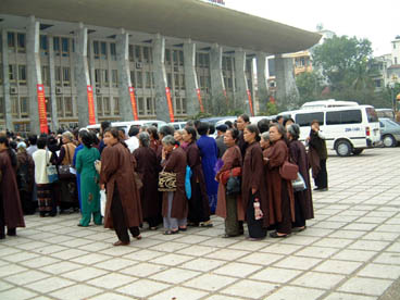 5ème congrès bouddhiste national (palais de la culture et de l'amitié vietnamo-soviétique, arrondissement de Hoan Kiem, Hanoi)