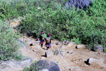 village Hmông fleuri, Binh Lu-Tam Duong (Lai Châu)