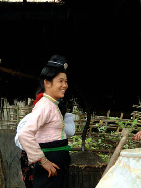 village Thai noir, Lai Châu-Dien Biên Phu (Dien Biên)