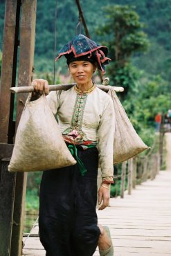 village Thai noir, Lai Châu-Dien Biên Phu (Dien Biên)
