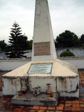 mémorial français créé à l'initiative d'un vétéran de la légion étrangère, Dien Biên Phu (Dien Biên)