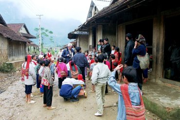 village Thai noir, Tuàn Giao (Dien Biên)