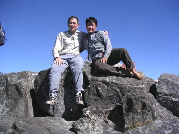 au sommet du Fansipan (3148m)