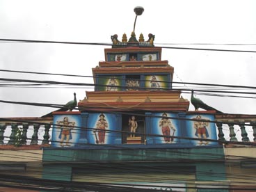 pagode Sri Thenday Yutthapani (66 rue Ton That Thiep, quartier Ben Nghe, 1er arrondissement, Ho Chi Minh ville)