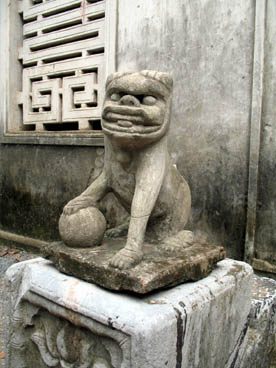 porche des trois vues, pagode de la tour au pinceau (Dinh Tô, Thuân Thành, Bac Ninh)