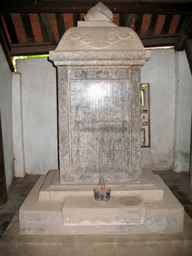maison centrale, pagode de la tour au pinceau (Dinh Tô, Thuân Thành, Bac Ninh)