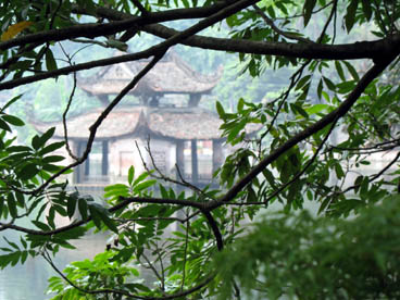 Thuy Dinh et lac Long Tri, pagode du maître (Hoàng Xa, Phuong Cach, Quôc Oai, Hà Tây)