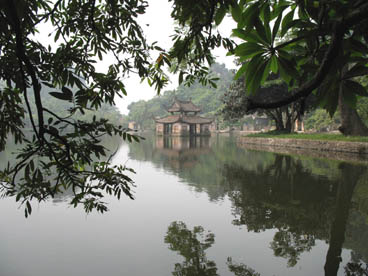 Thuy Dinh et lac Long Tri, pagode du maître (Hoàng Xa, Phuong Cach, Quôc Oai, Hà Tây)