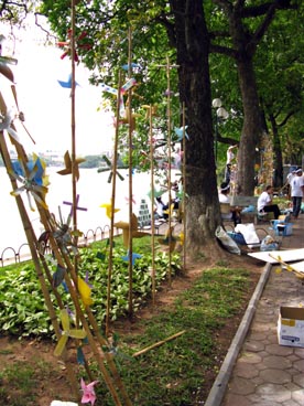 lac de l'épée restituée ou de l'épée (arrondissement de Hoan Kiem, Hanoi)