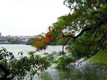 lac de l'épée restituée ou de l'épée (arrondissement de Hoan Kiem, Hanoi)