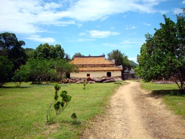pavillon de la stèle, temple de Le Van Duyet (1763-1832)(126 avenue Dinh Tien Hoang, quartier 1, arrondissement de Binh Thanh, Ho Chi Minh ville)
