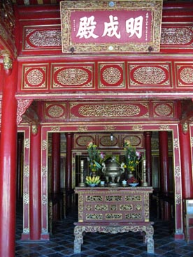 temple de Minh Thanh, tombeau de Gia Long (1762-1802-1820)