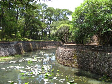 lac Luu Khiem, tombeau de Tu Duc ou mausolée Khiêm Lang (1829-1848-1883)(Hué)