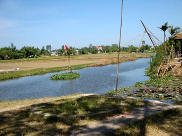 pont à toiture en tuile de Thanh Toan (Thuy Thanh, Huong Thuy, Hué, Thùa Thiên-Hué)