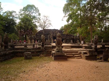 Banteay Kdei (la citadelle des cellules), milieu du XII° au début du XIII° siècle, culte bouddhique, site d'Angkor (Siem Reap, Cambodge)