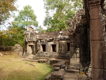 Banteay Kdei (la citadelle des cellules), milieu du XII° au début du XIII° siècle, culte bouddhique, site d'Angkor (Siem Reap, Cambodge)