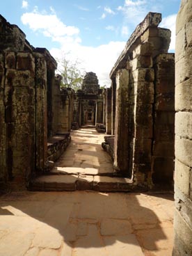 Banteay Kdei (la citadelle des cellules), milieu du XII° au début du XIII° siècle, culte bouddhique, site d'Angkor (Siem Reap, Cambodge)