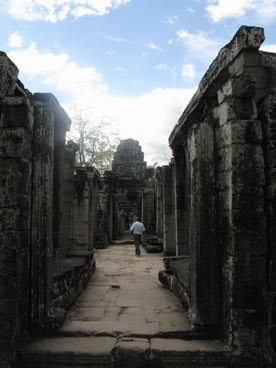 Banteay Kdei (la citadelle des cellules), milieu du XII° au début du XIII° siècle, culte bouddhique, site d'Angkor (Siem Reap, Cambodge)