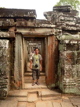 Banteay Kdei (la citadelle des cellules), milieu du XII° au début du XIII° siècle, culte bouddhique, site d'Angkor (Siem Reap, Cambodge)