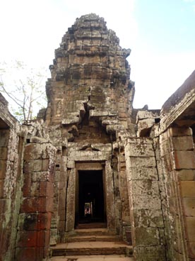 Banteay Kdei (la citadelle des cellules), milieu du XII° au début du XIII° siècle, culte bouddhique, site d'Angkor (Siem Reap, Cambodge)