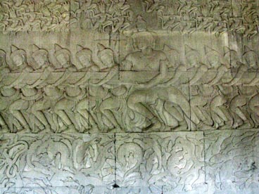 Angkor Wat, première moitié du XII° siècle, culte brahmanique, site d'Angkor (Siem Reap, Cambodge)