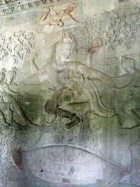 Angkor Wat, première moitié du XII° siècle, culte brahmanique, site d'Angkor (Siem Reap, Cambodge)