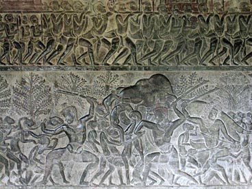 Angkor Wat, première moitié du XII° siècle, culte brahmanique, site d'Angkor (Siem Reap, Cambodge)