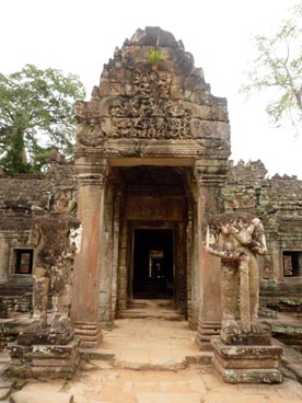 Preah Khan (l'épée sacrée), seconde moitié du XII° siècle, culte bouddhique, site d'Angkor (Siem Reap, Cambodge)