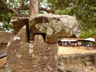 Preah Ko, fin du IX° siècle, culte brahmanique, site de Roluos (Siem Reap, Cambodge)