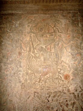 Angkor Wat, première moitié du XII° siècle, culte brahmanique, site d'Angkor (Siem Reap, Cambodge)