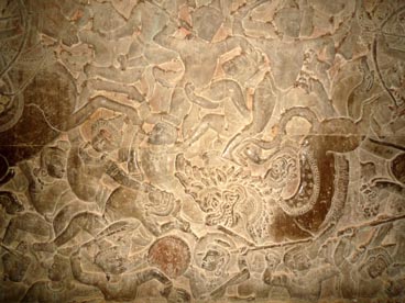 Angkor Wat, première moitié du XII° siècle, culte brahmanique, site d'Angkor (Siem Reap, Cambodge)