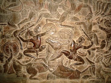 Angkor Wat, première moitié du XII° siècle, culte brahmanique, site d'Angkor (Siem Reap, Cambodge)