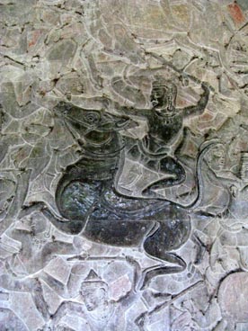 Angkor Wat, première moitié du XII° siècle, culte brahmanique, site d'Angkor (Siem Reap, Cambodge)