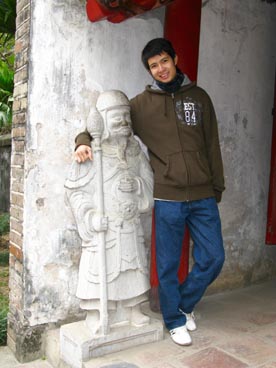 porte Thai Hoc, temple de la littérature (rue Quoc Tu Giam, quartier Van Mieu, arrondissement de Dong Da, Hanoi)