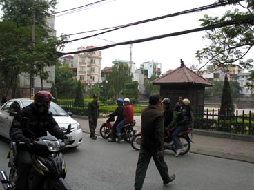 rue Quoc Tu Giam (quartier Van Mieu, arrondissement de Dong Da (Hanoi)