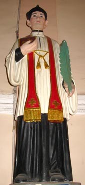saint Philippe Phan Van Minh, évêque (1815-1853), église Tan Dinh (289 rue Hai Ba Trung, quartier 8, 3ème arrondissement, Ho Chi Minh ville) saint Philippe Phan Van Minh, évêque (1815-1853), église Tan Dinh (289 rue Hai Ba Trung, quartier 8, 3ème arrondissement, Ho Chi Minh ville)