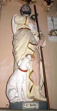saint Roc (1295-1327), église Tan Dinh (289 rue Hai Ba Trung, quartier 8, 3ème arrondissement, Ho Chi Minh ville) saint Roc (1295-1327), église Tan Dinh (289 rue Hai Ba Trung, quartier 8, 3ème arrondissement, Ho Chi Minh ville)