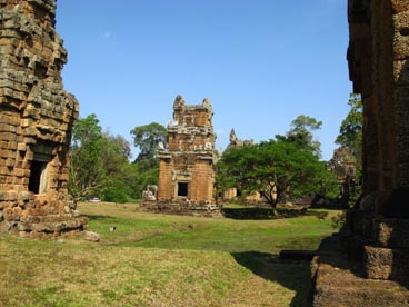 Prasats Suor Prat, Kleang Nord, Angkor Thom, site d'Angkor (Siem Reap, Cambodge)