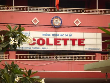 collège colette (10 rue Ho Xuan Huong, quartier 6, 3ème arrondissement, Ho Chi Minh ville)