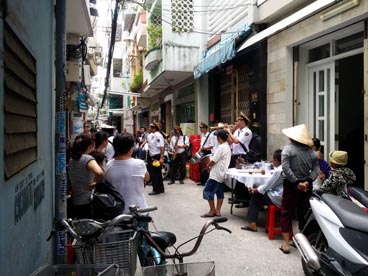 ruelle 263 rue Nguyen Dinh Chieu (quartier 6, 3ème arrondissement, Ho Chi Minh ville)