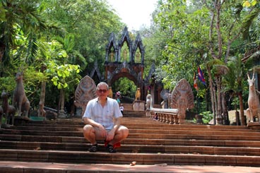Preah Ang Thom, site de Phnom Kulen (Siem Reap, Cambodge)