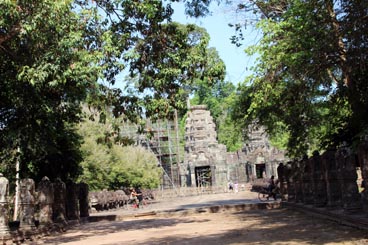 Preah Khan (l'épée sacrée), seconde moitié du XII° siècle, culte bouddhique, site d'Angkor (Siem Reap, Cambodge)